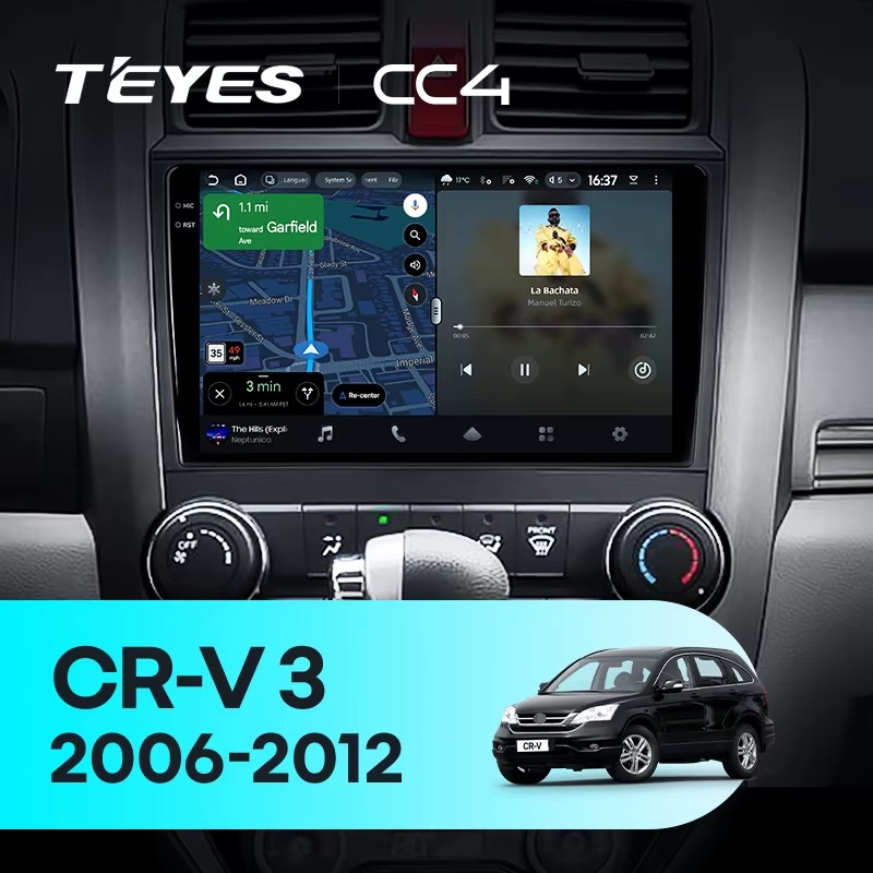Teyes cc4 для Honda CR-V 2006-2012 Teyes cc4 для Honda CR-V 2006-2012