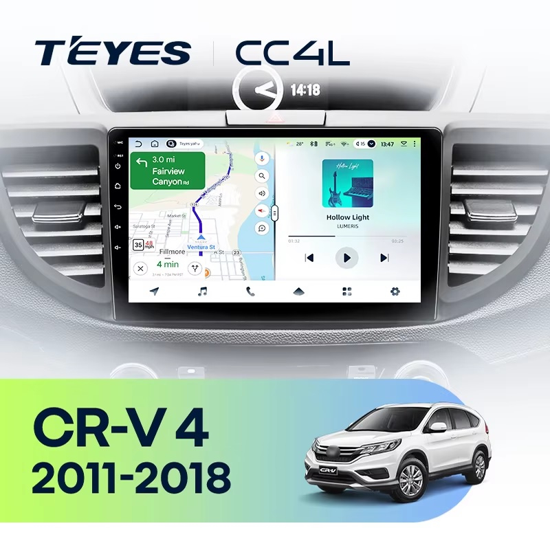 Teyes cc4L для Honda CR-V 2011-2018 10 Teyes cc4L для Honda CR-V 2011-2018 10