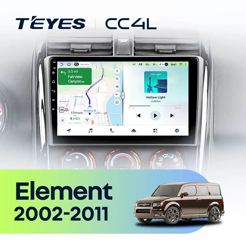 Teyes cc4L для Honda Element 2002-2011 Teyes cc4L для Honda Element 2002-2011