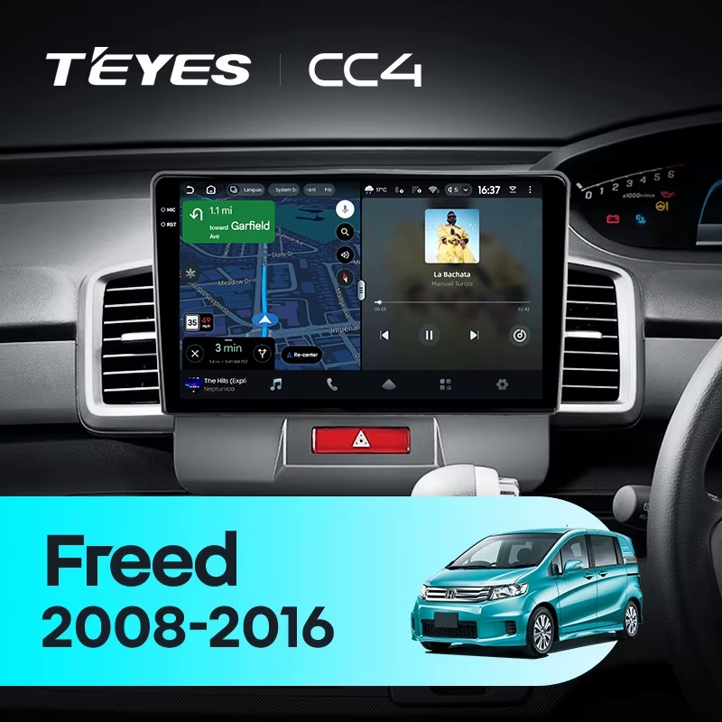 Teyes cc4 для Honda Freed 2008-2016 Teyes cc4 для Honda Freed 2008-2016