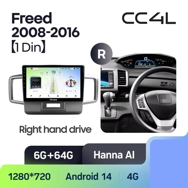 Teyes cc4L для Honda Freed 2008-2016 Teyes cc4L для Honda Freed 2008-2016