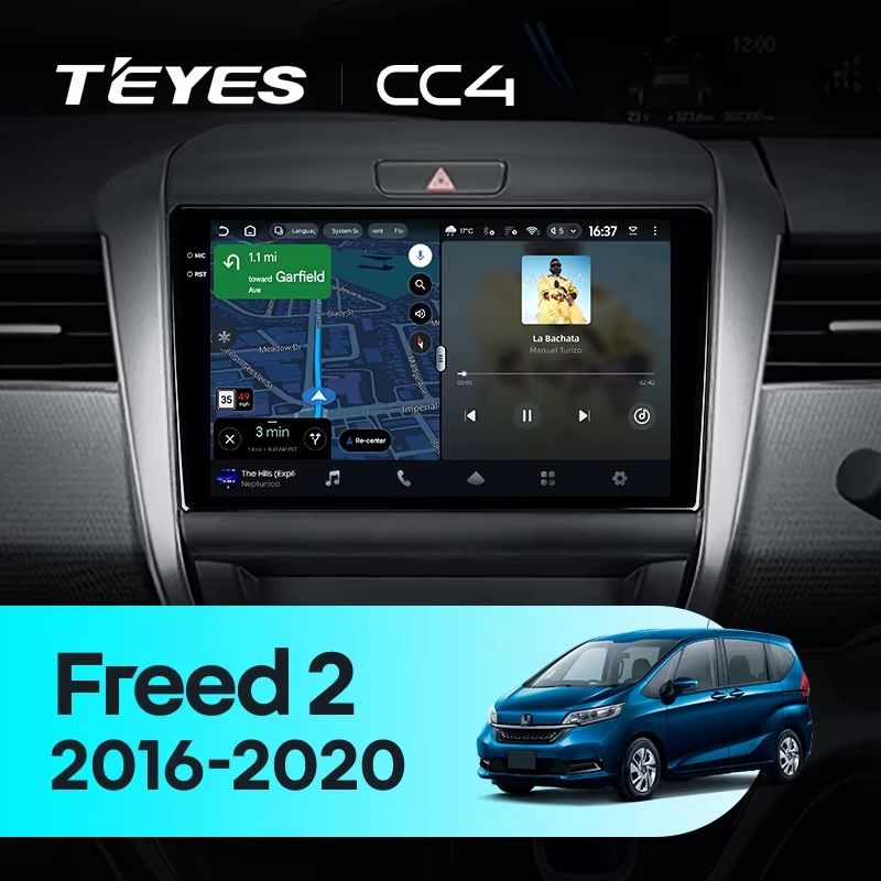 Teyes cc4 для Honda Freed 2016-2020 Teyes cc4 для Honda Freed 2016-2020
