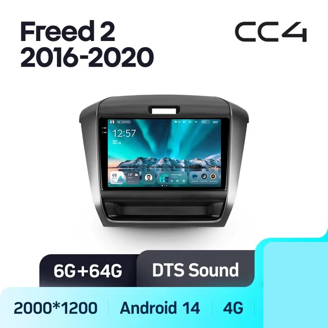 Teyes cc4 для Honda Freed 2016-2020 Teyes cc4 для Honda Freed 2016-2020