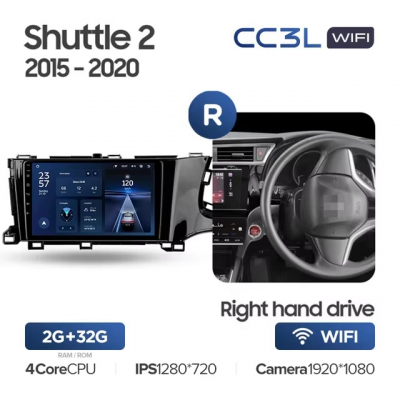 Teyes cc3L WiFi ��� Honda Shuttle 2015-2020